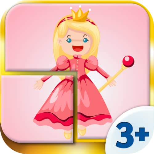 Niñas - Juego para niña con la princesa (9 piezas) 3+