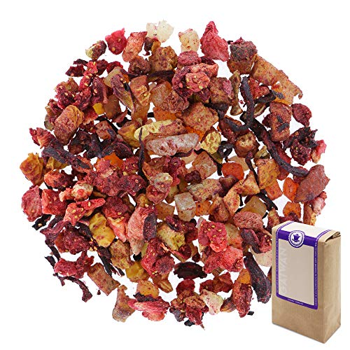 Núm. 1178: Té de frutas "Vainilla rosada" - hojas sueltas - 250 g - GAIWAN® GERMANY - piña y papaya, manzana y fresa, hibisco