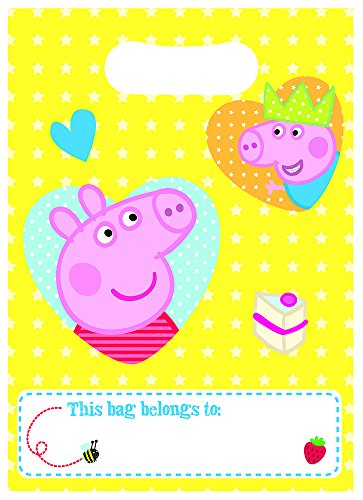 Peppa Pig Red Party Loot Bags