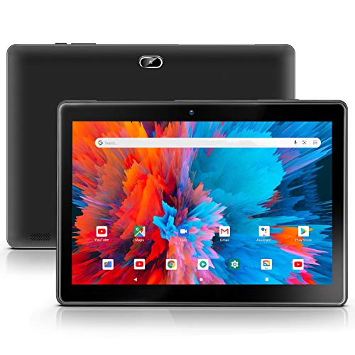 qunyiCO Y10 Tablet 10 Pulgadas, Android 10.0 GO de 10.1 Pulgadas, 2 GB de RAM 32 GB de Almacenamiento Tablet, cámara Dual de 2MP+8MP, IPS HD de 1280 x 800, Wi-Fi Bluetooth 5000mAh, Negro