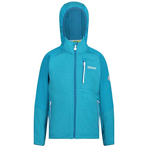 Regatta Chaqueta unisex Lostock Coolweave con forro polar cálido con forro polar elástico de punto Extol, Unisex niños, Forro polar, RKA320 Z9CC09, Fierycoral/Darkcerise, 9-10 Regatta Chaqueta unisex Lostock Coolweave con forro polar cálido con forro polar elástico de punto Extol, Unisex niños, Forro polar, RKA320 Z9CC09, Fierycoral/Darkcerise, 9-10