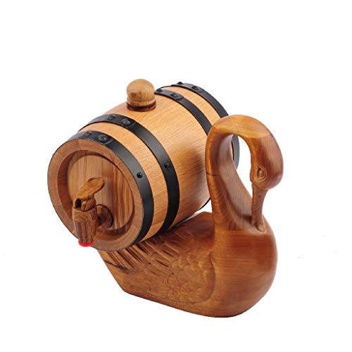 Roble Barril de Vino Que Quita el Barril Tallado a Mano Arte en Madera Maciza Vino de Roble Barril de Vino Decoración del gabinete Artesanía (Color : B) Roble Barril de Vino Que Quita el Barril Tallado a Mano Arte en Madera Maciza Vino de Roble Barril de Vino Decoración del gabinete Artesanía (Color : B)