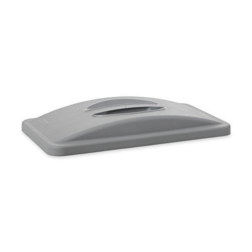 Rubbermaid Commercial Products FG268888LGRAY Tapa con Asa en Parte Superior para Fg3540, Fg3541, Gris Rubbermaid Commercial Products FG268888LGRAY Tapa con Asa en Parte Superior para Fg3540, Fg3541, Gris
