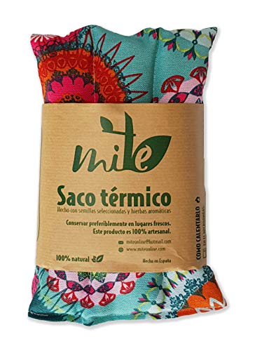 Saco térmico de semillas y hierbas multiusos (45cm x 15cm) Romero – MITE (Mandala)