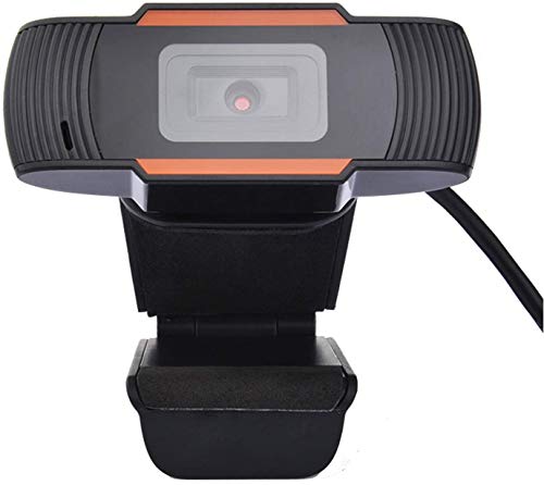 Tec-Digi Cámara Web USB Full HD para Ordenador con micrófono de videollamada, enchufar y Usar, cámara USB giratoria para conferencias en Vivo, Ordenador portátil de sobremesa