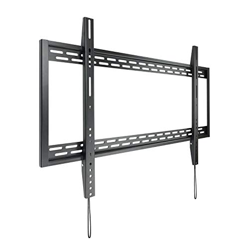 TooQ LP41130F-B - Soporte Fijo de Pared para Monitor/TV/LED de 60" a 100", hasta 130kg de Peso, Color Negro