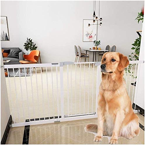 Vallas De metal ajustable mascotas bebé compuerta de seguridad de puerta de la escalera de cierre automático con la presión del montaje expansible se coloca 80 cm de altura El ancho se puede seleccion Vallas De metal ajustable mascotas bebé compuerta de seguridad de puerta de la escalera de cierre automático con la presión del montaje expansible se coloca 80 cm de altura El ancho se puede seleccion