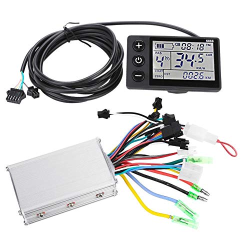 Vespa Controller - Controlador de Motor, Controlador del Scooter Bicicleta eléctrica con Impermeable Pantalla LCD (2 Tipos) (tamaño : (36V/48V 250W/350W)) Vespa Controller - Controlador de Motor, Controlador del Scooter Bicicleta eléctrica con Impermeable Pantalla LCD (2 Tipos) (tamaño : (36V/48V 250W/350W))
