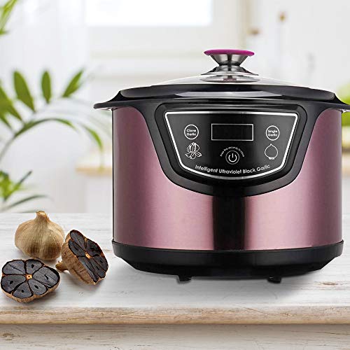 Vogvigo 6L Fermentador de ajo Negro Profesional, Máquina de ajo de Control Inteligente de Nueva Generación, Máquina de Alimentos Saludables, Totalmente Automática Vogvigo 6L Fermentador de ajo Negro Profesional, Máquina de ajo de Control Inteligente de Nueva Generación, Máquina de Alimentos Saludables, Totalmente Automática