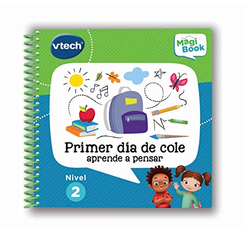 VTech- Primer Día de Cole, Aprende a Pensar Libro para Magibook, Multicolor (3480-481222)