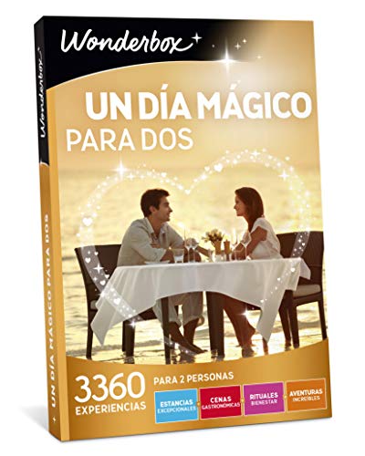 WONDERBOX Caja Regalo - UN Dia MÁGICO para Dos - 3.360 experiencias en España y Europa