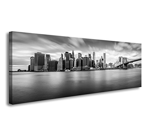 120 x 40 cm Cuadro en Lienzo New York Estados Unidos 5734-SCT – Imagen/Impresion/Pintura Listo para Colgar