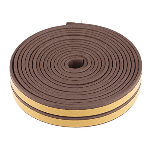 2 cintas de sellado de espuma autoadhesivas de 2,5 m de largo, para ventanas y puertas, 9 mm de ancho x 2 mm de grosor. 2 cintas de sellado de espuma autoadhesivas de 2,5 m de largo, para ventanas y puertas, 9 mm de ancho x 2 mm de grosor.