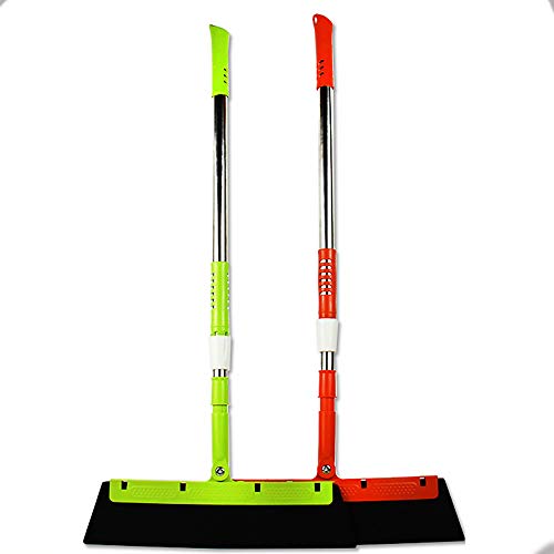 2 limpiaparabrisas para pisos, 4 piezas, longitud total de 95 cm, perfecto para habitaciones húmedas, suelos, ventanas, azulejos, ducha, garaje 2 limpiaparabrisas para pisos, 4 piezas, longitud total de 95 cm, perfecto para habitaciones húmedas, suelos, ventanas, azulejos, ducha, garaje