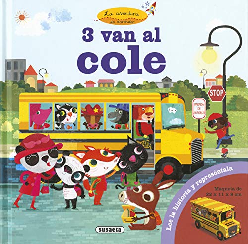 3 van al cole (Panda, Zorro y Burro)