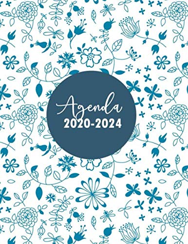 Agenda 2020-2024: Calendario 54 meses | Planificador Semanal Mensual | Agenda Para la Productividad, Motivación y Lograr tus Metas | Julio 2020 a Diciembre 2024