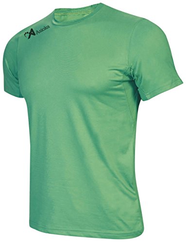 Asioka 130/16 Camiseta Deportiva, Unisex Adulto, Verde, XL