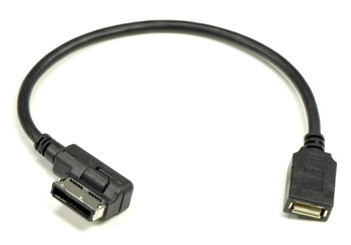 Best4Cars Cable adaptador de conexión USB para Audi AMI y VW MDI Media-In