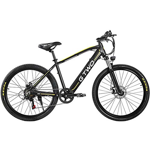 Bicicleta eléctrica 27.5 Pulgadas Plegable Bicicleta de montaña 350 W 48 V 9.6 Ah Batería de Litio extraíble 2 Horas Completa Bicicleta de montaña