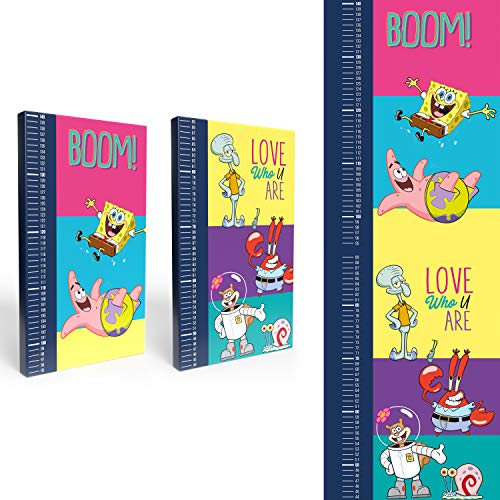 Bob Esponja Cuadro de Pared decoración del hogar habitación Infantil 2 Unidades de 46cm x 27cm Regla para medir Estatura con Patrick Calamardo Eugene Gary Arenita Plankton hasta 140cm de Altura Bob Esponja Cuadro de Pared decoración del hogar habitación Infantil 2 Unidades de 46cm x 27cm Regla para medir Estatura con Patrick Calamardo Eugene Gary Arenita Plankton hasta 140cm de Altura