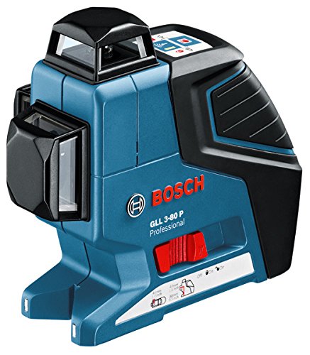 Bosch GLL 3-80 P + BS150 rangefinders 0-40 m - Metro (AA LR6, 1,5 V, 75 x 159 x 141 mm, 760 g)