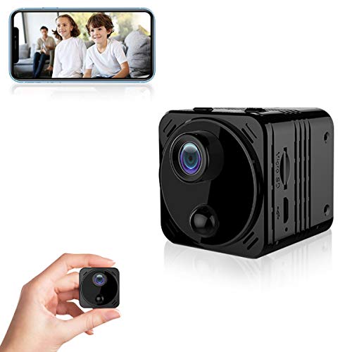 Cámara espía 4K HD Cámara Oculta WiFi Vista remota en Tiempo Real Mini cámara de conversión con aplicación de teléfono Cámara de vigilancia con Sensor de Movimiento de visión Nocturna para automóvil Cámara espía 4K HD Cámara Oculta WiFi Vista remota en Tiempo Real Mini cámara de conversión con aplicación de teléfono Cámara de vigilancia con Sensor de Movimiento de visión Nocturna para automóvil