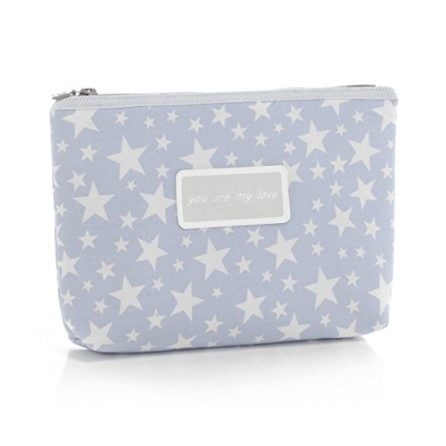 Cambrass Star - Bolsa de aseo, color azul celeste