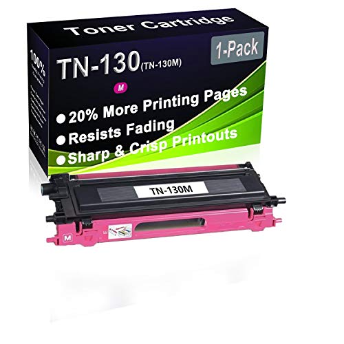 Cartucho de tóner compatible con TN-130 TN130 (TN-130M) de alto rendimiento para impresoras Brother DCP-9040CN DCP-9042CDN