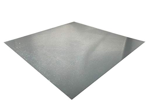 Chapa de acero galvanizado de 0,7 mm a 3 mm, DX51D, chapa fina, medida de corte a elegir, 600mm x 400mm x 3mm, 1