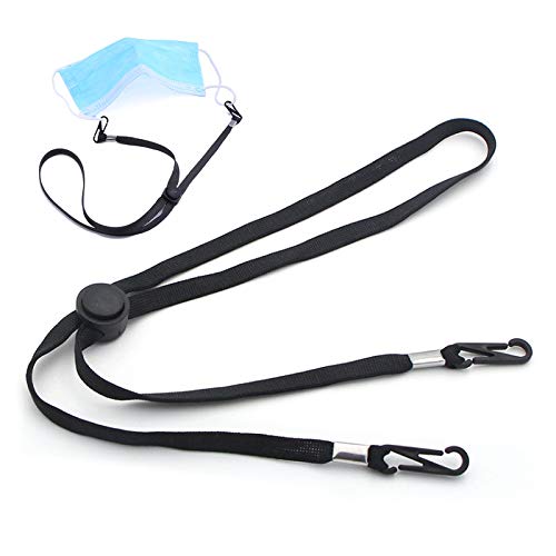 Cordón de máscara de 5 piezas, extensión de cordón de longitud ajustable, se puede proteger cómodamente en el cuello, es fácil de transportar y la cuerda de la máscara puede subir y bajar fácilmente. Cordón de máscara de 5 piezas, extensión de cordón de longitud ajustable, se puede proteger cómodamente en el cuello, es fácil de transportar y la cuerda de la máscara puede subir y bajar fácilmente.