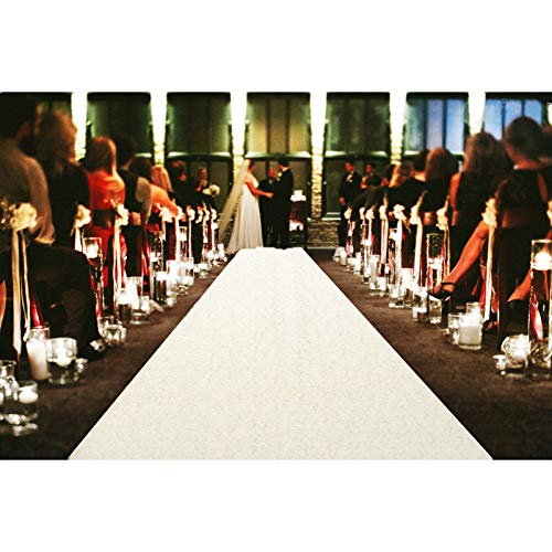 Corredor de Pasillo para Bodas ShinyBeauty 2FTx15FT Corredor de Pasillo para Bodas ShinyBeauty 2FTx15FT