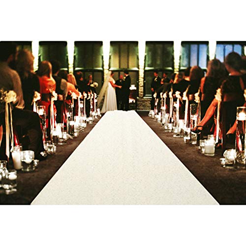 Corredor de Pasillo para Bodas ShinyBeauty 2FTx15FT