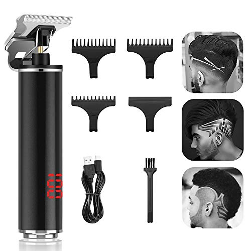 Cortapelos Eléctrico Profesional, Cortapelos Para Hombres con Pantalla LED, kit de aseo Eléctrico Pro Li Outliner, Cortadora de Pelo Inalámbrica Recargable, Cortapelos con Cuchilla en T para Hombres Cortapelos Eléctrico Profesional, Cortapelos Para Hombres con Pantalla LED, kit de aseo Eléctrico Pro Li Outliner, Cortadora de Pelo Inalámbrica Recargable, Cortapelos con Cuchilla en T para Hombres