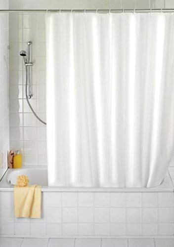 Cortina de ducha blanco 180x230 Textil! 180 Ancho 230 ALTO incl. Anillo! extra largo perfecto para techos Altos ! Cortina de Ducha Blanco Extra Long Cortina de ducha blanco 180x230 Textil! 180 Ancho 230 ALTO incl. Anillo! extra largo perfecto para techos Altos ! Cortina de Ducha Blanco Extra Long