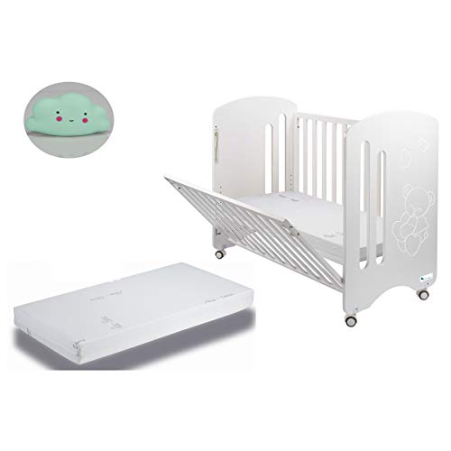 Cuna Lovely Premium con Colchón y REGALO Lámpara Nube Azul Cuna Lovely Premium con Colchón y REGALO Lámpara Nube Azul