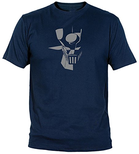 Desconocido Camiseta Mazinger Z Adulto/niño EGB ochenteras 80´s Retro (L, Marino) Desconocido Camiseta Mazinger Z Adulto/niño EGB ochenteras 80´s Retro (L, Marino)