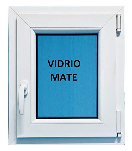 ECO-BLU (V26M) Ventana Pvc Derecha Oscilobatiente Practicable Mate, blanco, 600x700 mm