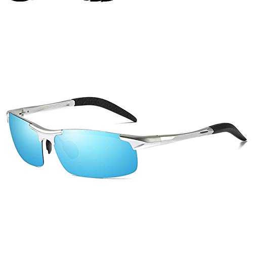 El nuevo Marco semi-magnesio Huafeng hombres de las gafas de sol deportivas, gafas de sol polarizadas de día y noche de la visión nocturna gafas de sol polarizadas gafas de sol polarizadas, gafas de s