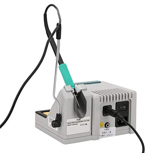 Estación de Soldadura, Calentamiento Rápido 2 s, Control de Temperatura Preciso, 3 Canales de Almacenamiento T26 de 120 W, Kit de Estación de Soldadura(EU 220V with original cutter head) Estación de Soldadura, Calentamiento Rápido 2 s, Control de Temperatura Preciso, 3 Canales de Almacenamiento T26 de 120 W, Kit de Estación de Soldadura(EU 220V with original cutter head)