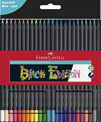Faber-Castell Blackwood - Lápices de colores 24 unidades