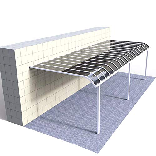 Fight Storm - Toldo para mal tiempo, puerta de patio, ventana, cubierta de cochera al aire libre, protección contra la lluvia y nieve, toldo para balcón, 3 metros cuadrados, 5 colores disponibles