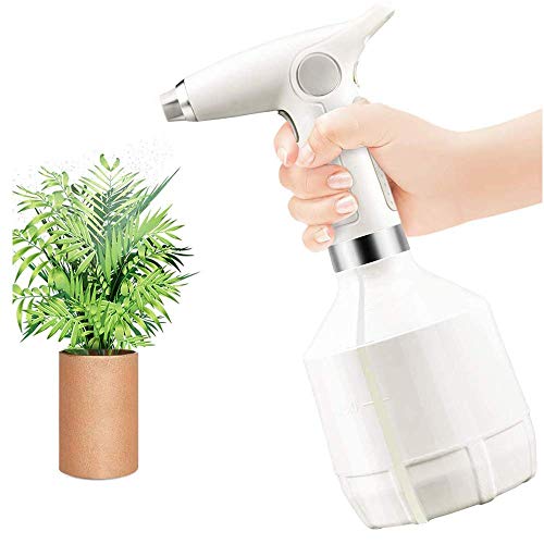 FiiMoo Aerosol eléctrico, Botella de Spray electrico para Plantas y Flores, Regadera eléctrica para Alcohol, Limpieza del hogar, 1000ML (Azul)