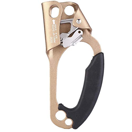 FOLOSAFENAR Funcionamiento Sencillo Protector de montañismo Resistente y Duradero Fabricación Profesional, Equipo Profesional para Escalada, Rescate, Trabajos en Altura, ingeniería,(Light Titanium) FOLOSAFENAR Funcionamiento Sencillo Protector de montañismo Resistente y Duradero Fabricación Profesional, Equipo Profesional para Escalada, Rescate, Trabajos en Altura, ingeniería,(Light Titanium)