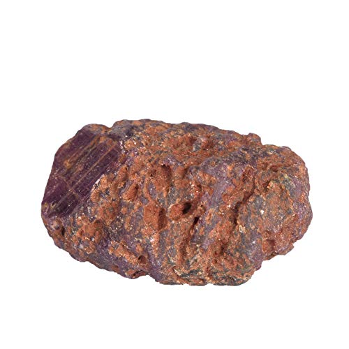 GEMHUB Rough Star Rubí de 84.00 quilates, piedra natural de rubí sin cortar, piedra preciosa suelta para fabricación de joyas ET-28
