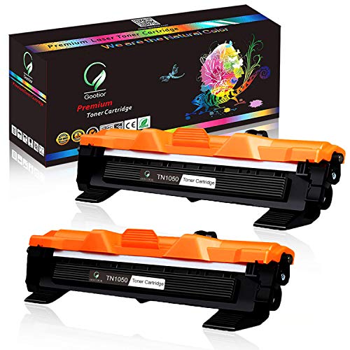 Gootior TN-1050 TN1050 Cartuchos de Tóner, 2 Negro Compatible para Brother DCP-1510 DCP-1512 DCP-1610W DCP-1612W HL-1110 HL-1112 HL-1210W HL-1212W MFC-1810 MFC-1910 MFC-1910W Gootior TN-1050 TN1050 Cartuchos de Tóner, 2 Negro Compatible para Brother DCP-1510 DCP-1512 DCP-1610W DCP-1612W HL-1110 HL-1112 HL-1210W HL-1212W MFC-1810 MFC-1910 MFC-1910W