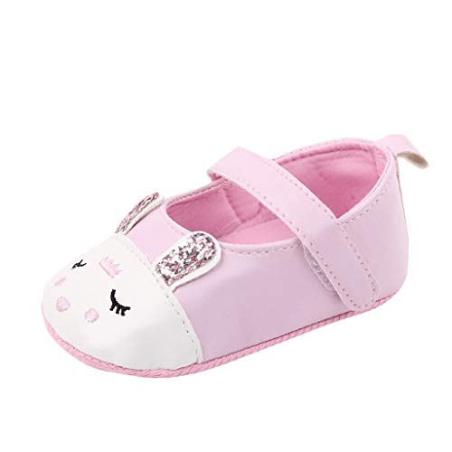 H.eternal(TM) - Zapatos Primeros Pasos de PU para niña Rosa Rosa M