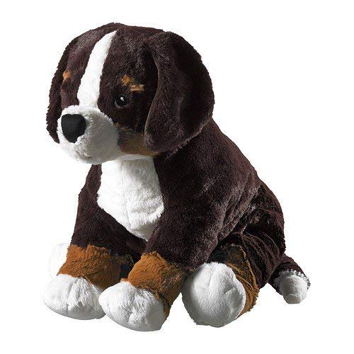 Ikea Hopping 4054673250879 - Cachorro de Peluche, con un tamaño de 49 x 19 cm, Muy Suave, Lavable a máquina y con Certificado de Seguridad