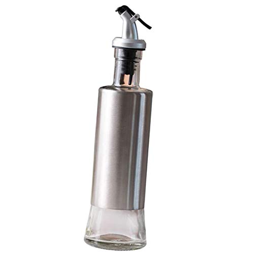 joyMerit Dispensador De Vinagrera De Aceite De Oliva De Acero Inoxidable De 10 Oz para Vinagre / / Aceite joyMerit Dispensador De Vinagrera De Aceite De Oliva De Acero Inoxidable De 10 Oz para Vinagre / / Aceite
