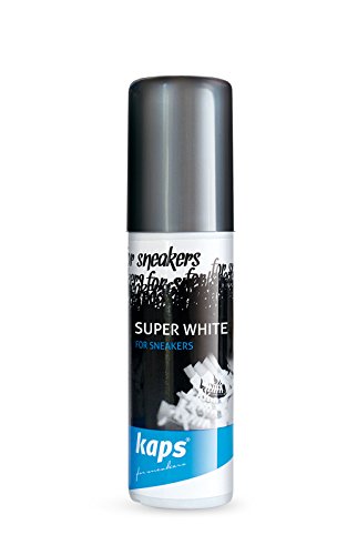 Kaps Blanqueador para Zapatillas de Deporte y Calzado Informal, Cuero y Textil, Super White, 75 ml