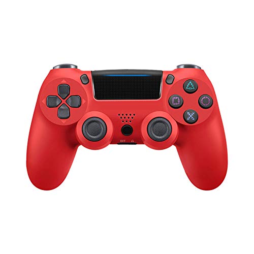 L-SLWI Mando inalámbrico para mando a distancia de PS4 para Dualshock 4, compatible con Playstation 4, color rojo